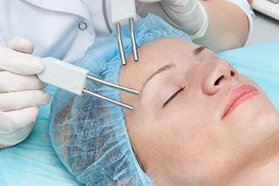 Ultherapy makes your skin look younger using sound waves.
