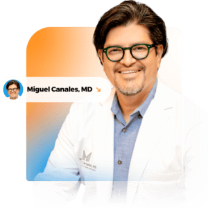 Dr. Miguel Canales, a skincare and cosmetic dermatologist in Foster City near San Mateo and Burlingame in California.